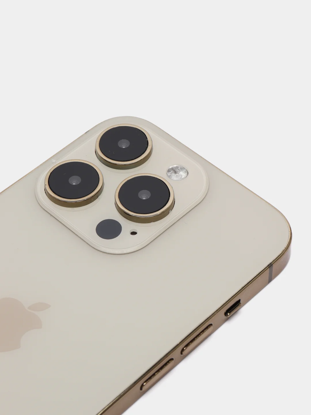 Золотой муляж - игрушка смартфон iPhone 14 Pro