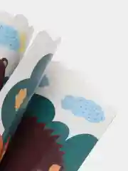 В лесу. Мои первые наклейки многоразовые 2+