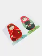Мои первые наклейки многоразовые 2+. Матрешки