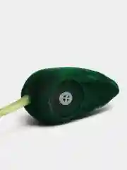 Зеленый мышка-игрушка для кошки, велюровая, с пищалкой
