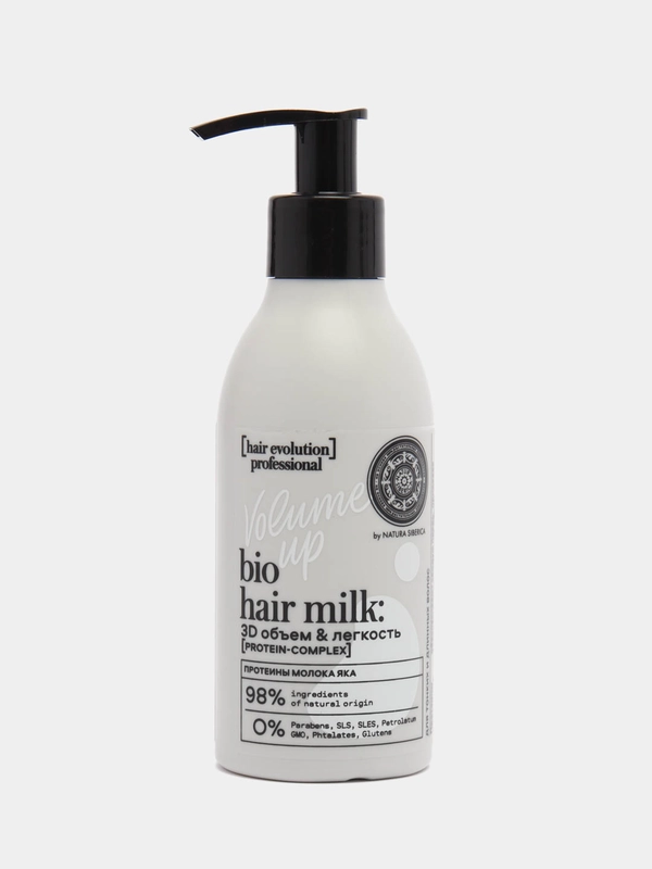Natura Siberica Hair Evolution кондиционер-молочко для волос Volume Up 3D, 180 мл