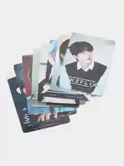 Бежевый меланж карточки K-POP Stray Kids THE SOUND