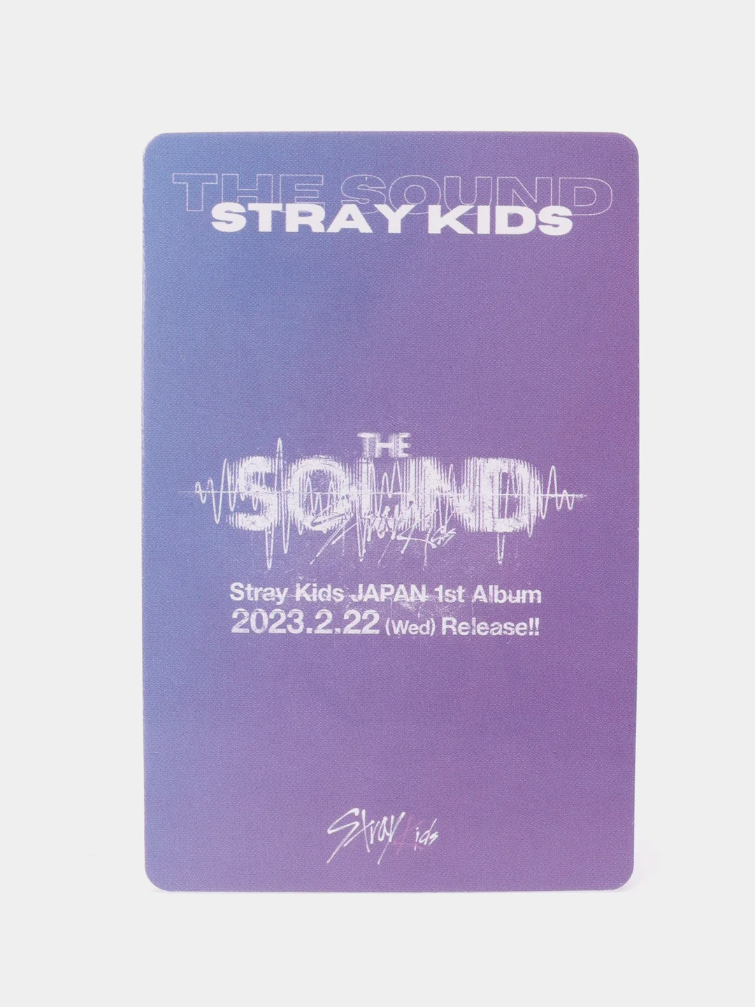 Манго карточки K-POP Stray Kids THE SOUND