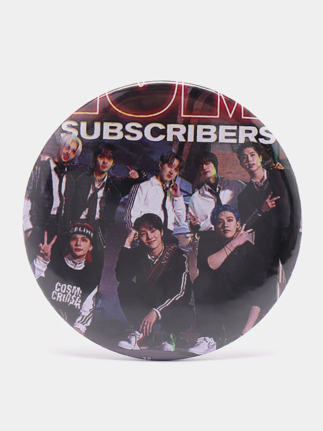 Багровый значок K-Pop Stray Kids. Значок