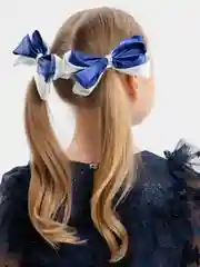 Индиго банты на резинке