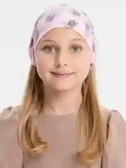 Розовый бандана,косынка летняя на резинке
