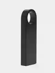 Черный флешка USB 2.0, 5 объёмов, металлическая