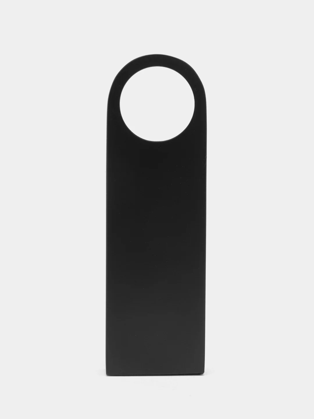 Черный флешка USB 2.0, 5 объёмов, металлическая