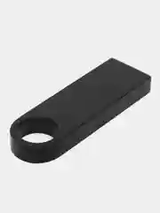 Черный флешка USB 2.0, 5 объёмов, металлическая