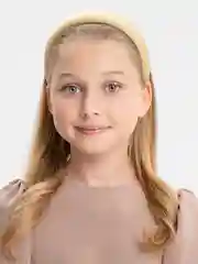 Золотой ободки гладкие / шелковые / пудровые