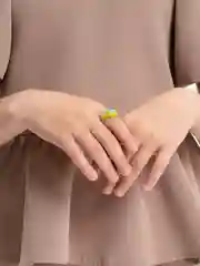 Зеленый кольцо Черный кот / кольцо мультяшное / кольца детские / кольца женские