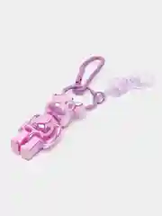 Фуксия брелок Bearbrick для ключей, украшение для сумки, рюкзака