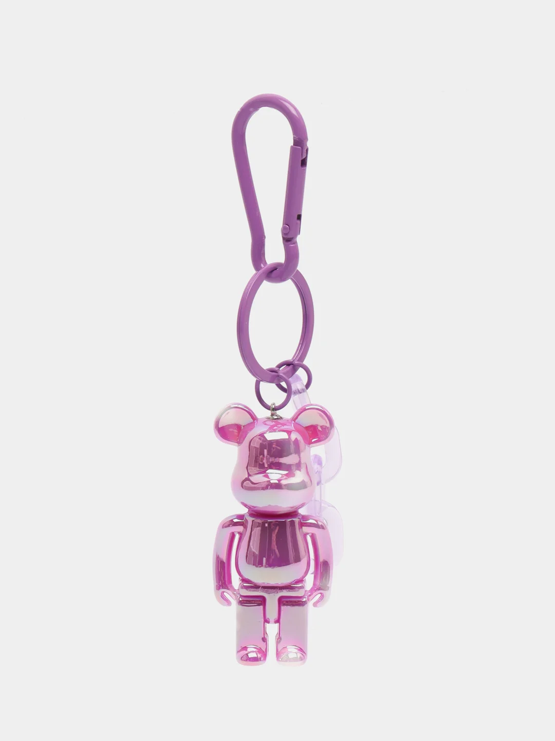 Фуксия брелок Bearbrick для ключей, украшение для сумки, рюкзака