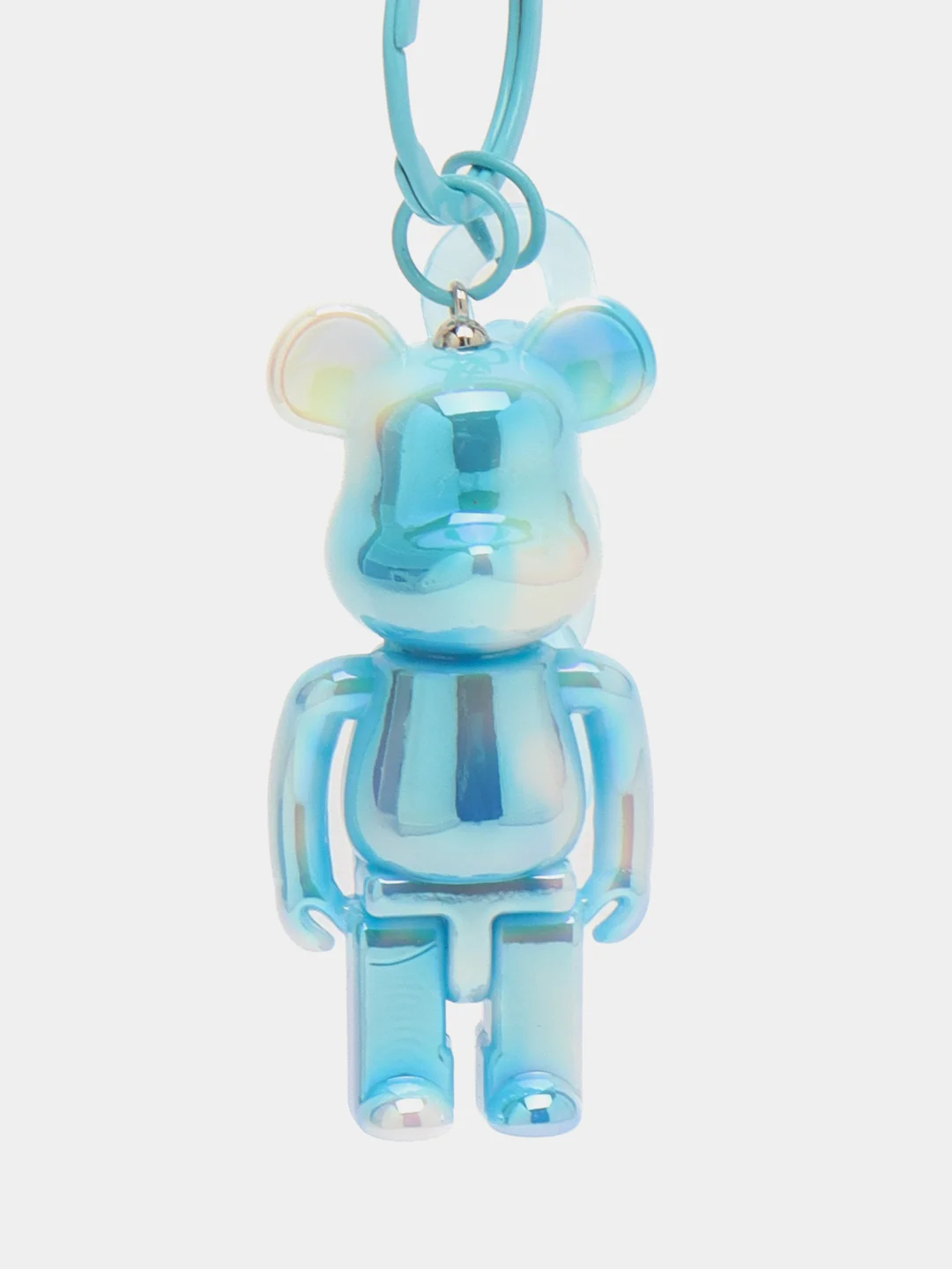 Бирюзовый брелок Bearbrick для ключей, украшение для сумки, рюкзака