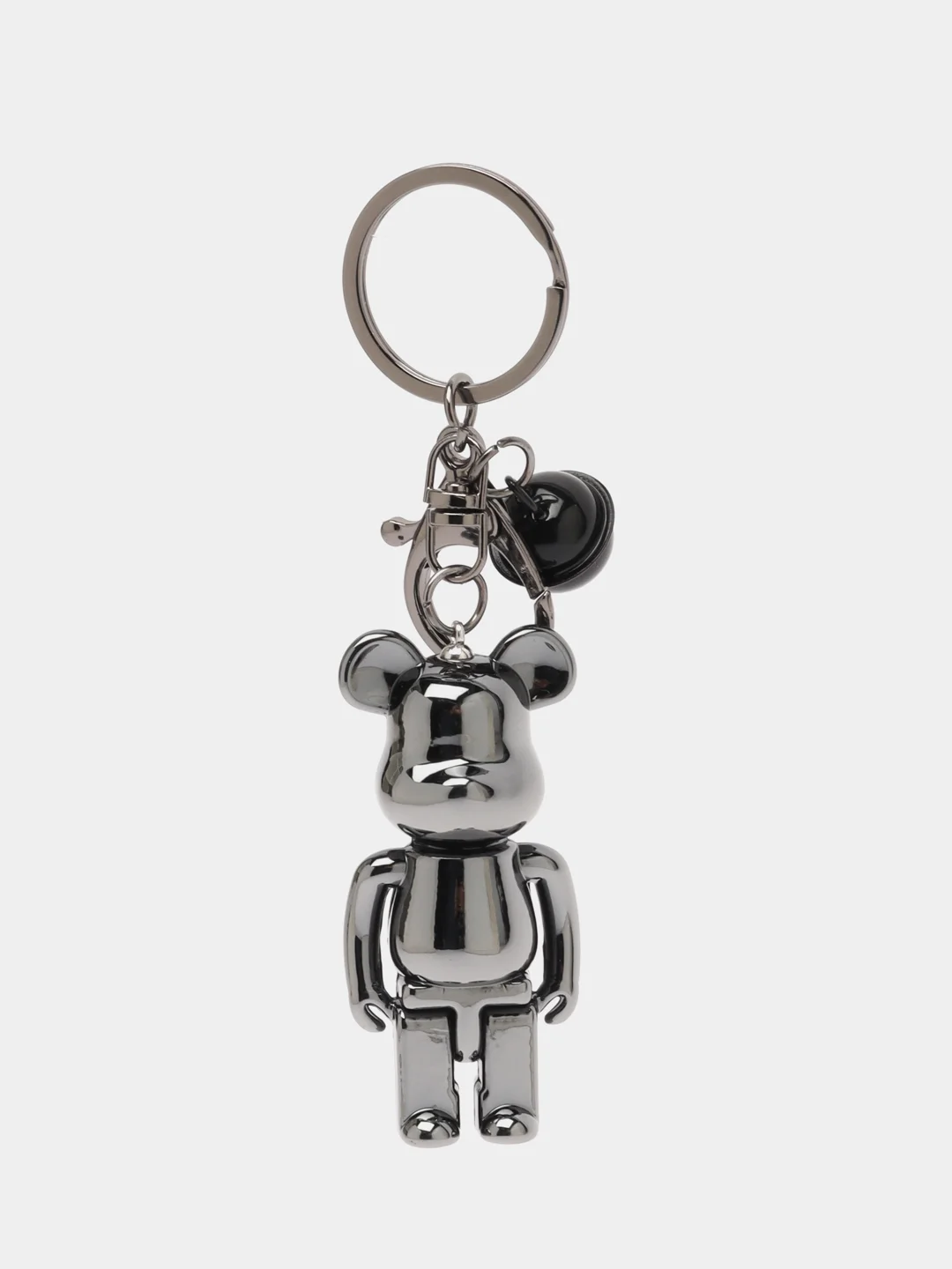 Черный брелок Bearbrick для ключей, украшение для сумки, рюкзака