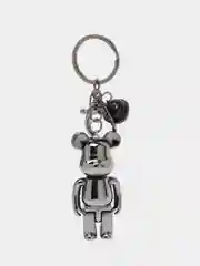 Черный брелок Bearbrick для ключей, украшение для сумки, рюкзака