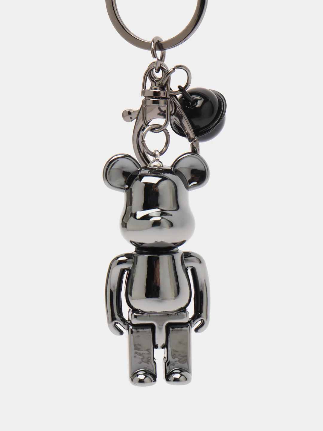 Черный брелок Bearbrick для ключей, украшение для сумки, рюкзака