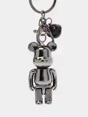 Черный брелок Bearbrick для ключей, украшение для сумки, рюкзака