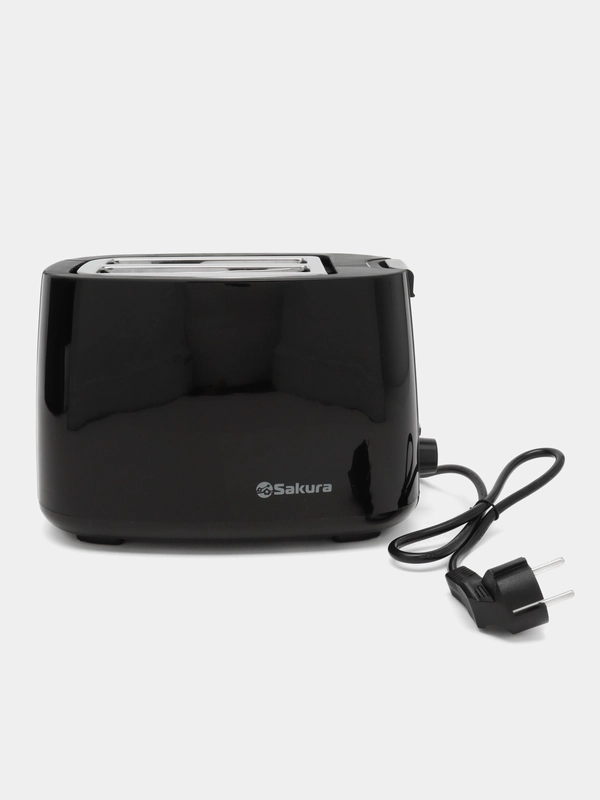 Тостер Sakura SA-7612BK, черный, 750 Вт