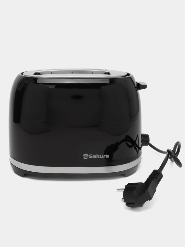 Тостер Sakura SA-7610BK, черный, 850 Вт