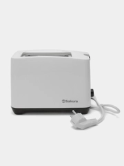 Тостер Sakura SA-7609W, белый, 750Вт