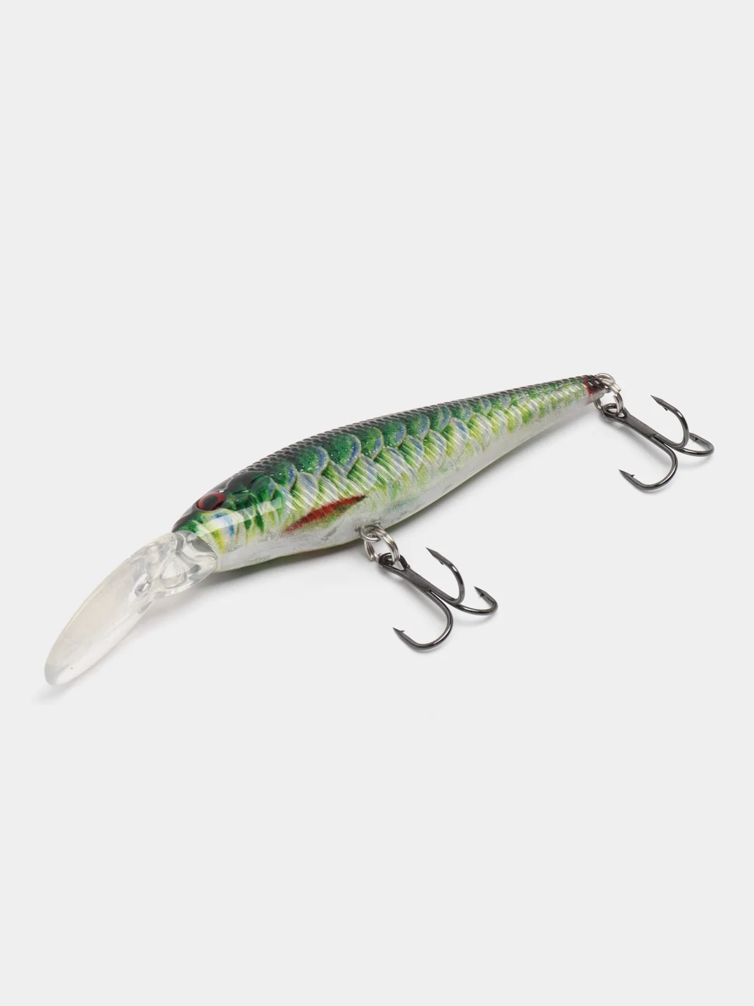 Бирюзовый рыболовный воблер "Минноу" minnow, 8 см, 8,7 г, 8 цветов