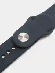 Синий силиконовый ремешок для Apple Watch, с корпусом, 38 / 40 / 42 / 44