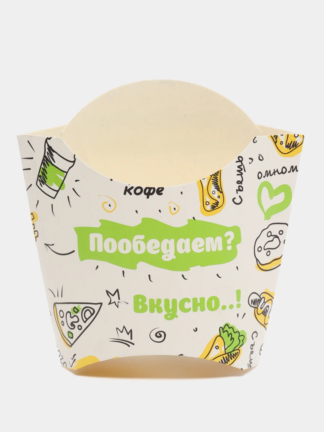Коробка для картофеля ФРИ  34х75х102 мм