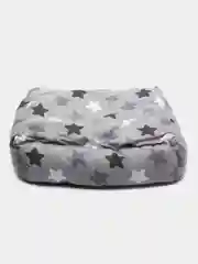 Серый меланж лежак для кошек и маленьких собак