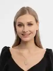 Цепочка женская тонкая лист