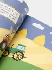 Наклейки для малышей. Трактор