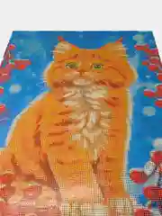 Алмазная мозаика 40 х 50 см на подрамнике "Котенок"