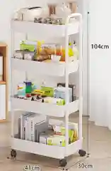 Стеллаж для хранения в виде тележки на колесах