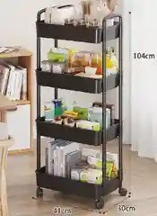 Стеллаж для хранения в виде тележки на колесах