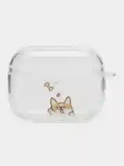 Бронзовый чехол для наушников AirPods Pro, силиконовый, прозрачный
