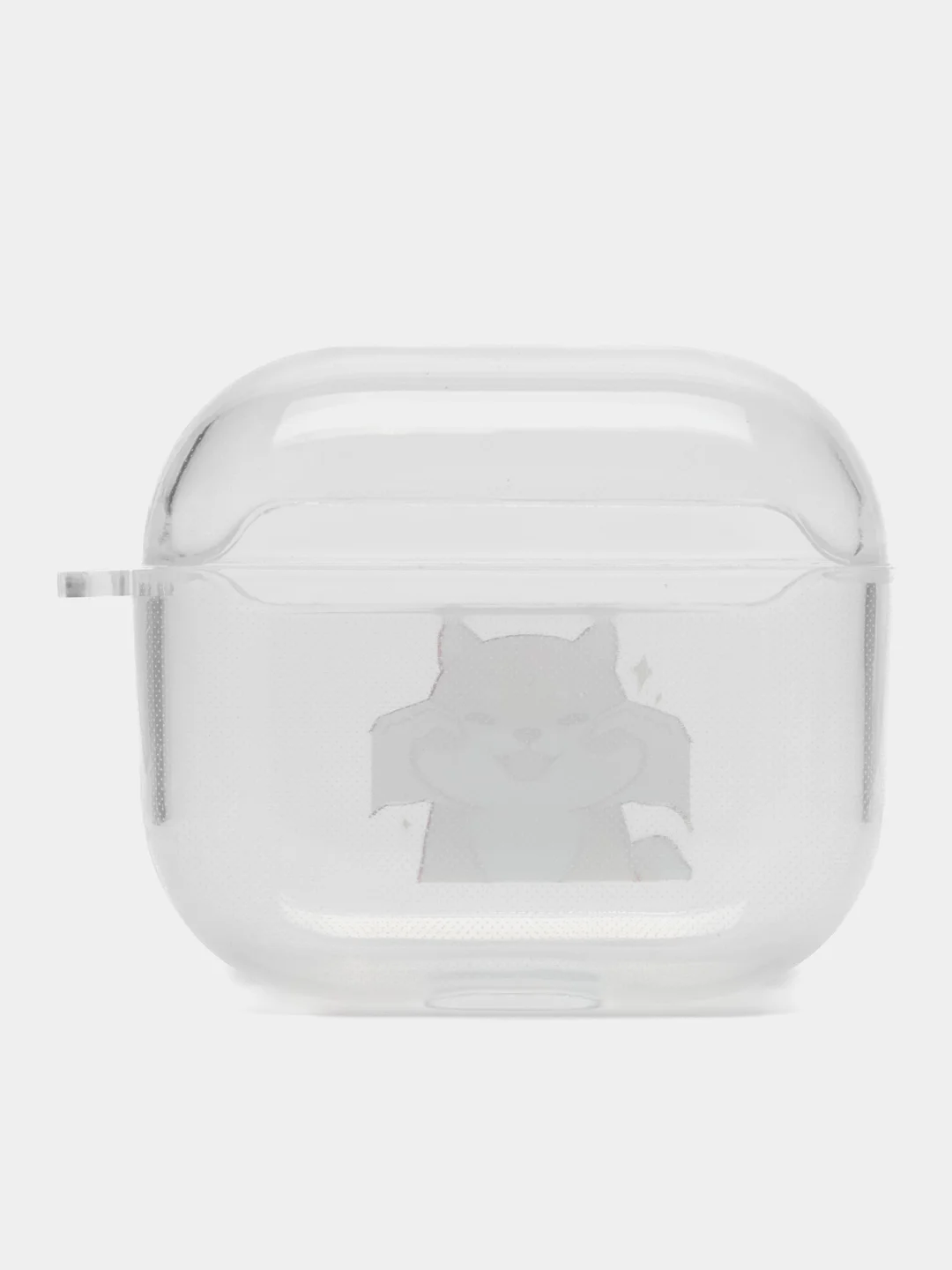 Вишнёвый чехол для наушников AirPods Pro, силиконовый, прозрачный