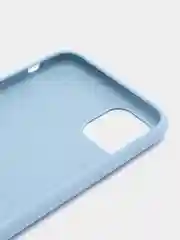 Светло-синий чехол Silicone Case для iPhone 11, с открытым низом