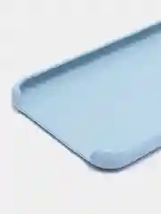 Светло-синий чехол Silicone Case для iPhone 11, с открытым низом