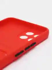 Красный силиконовый чехол для Infinix Smart 6 HD (Инфиникс Смарт 6 ХД)