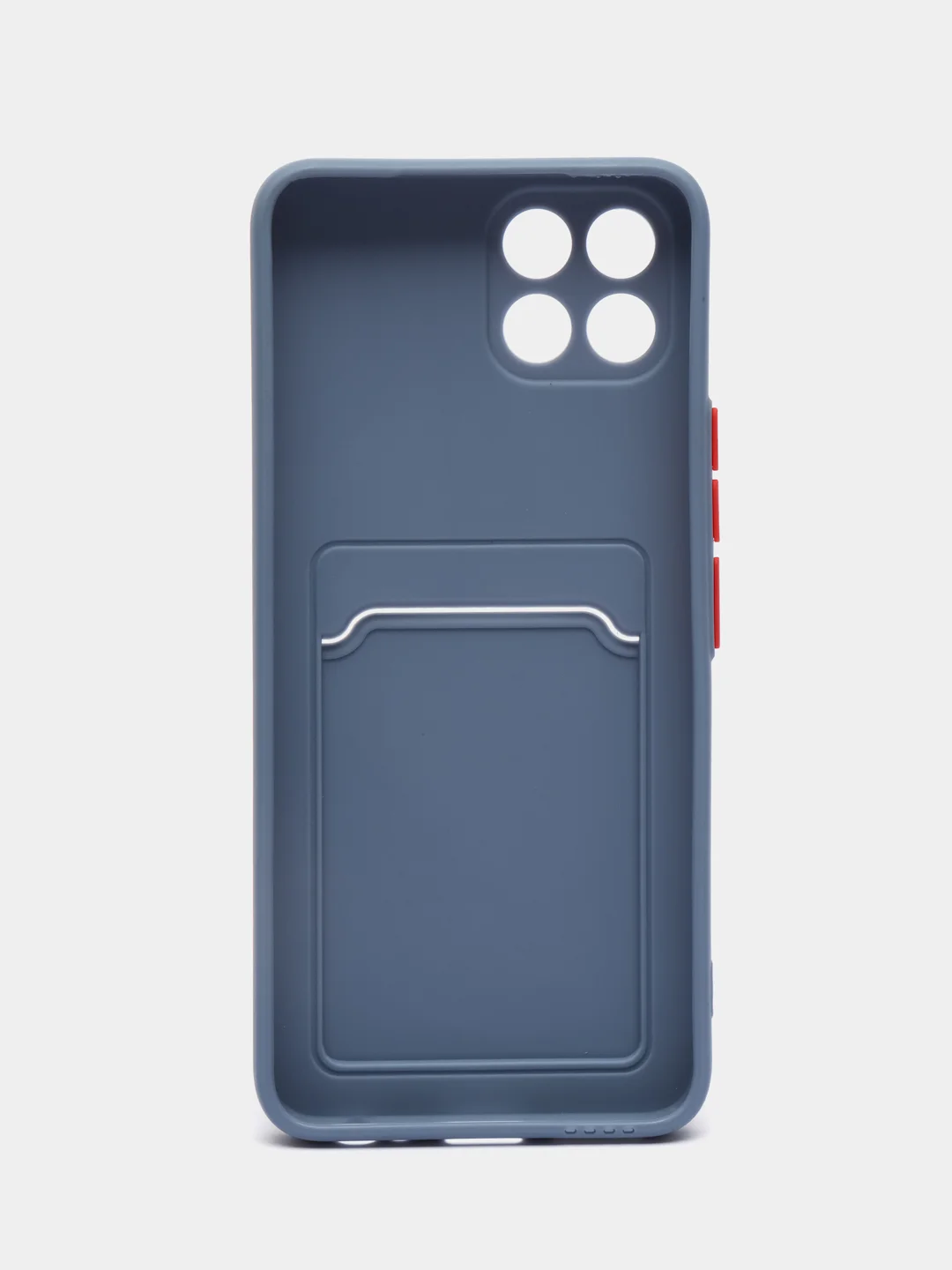 Синий меланж силиконовый чехол для Infinix Smart 6 HD (Инфиникс Смарт 6 ХД)