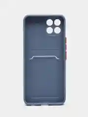 Синий меланж силиконовый чехол для Infinix Smart 6 HD (Инфиникс Смарт 6 ХД)