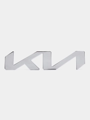 Эмблема-надпись KIA, металлическая, новый логотип