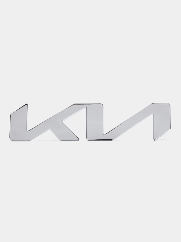 Эмблема-надпись KIA, металлическая, новый логотип