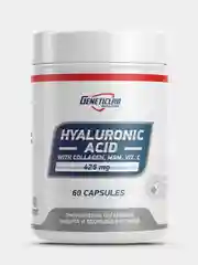 Гиалуроновая кислота HYALURONIC ACID, GeneticLab Nutrition, 60 капсул