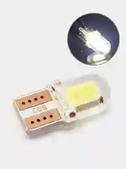 Светодиодные Лампочки W5W T10 LED COB Габаритные лампы габариты/огонь/салон/подсветка