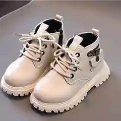 Белый ботинки детские New G-0009