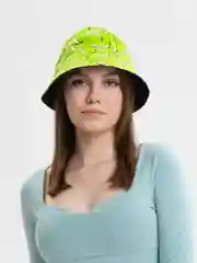 Лайм панама летняя унисекс, двусторонняя, хлопковая