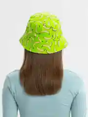 Лайм панама летняя унисекс, двусторонняя, хлопковая