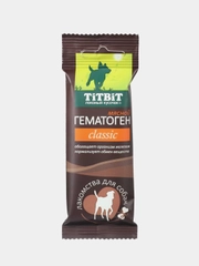 Лакомство для собак TiTBiT Гематоген мясной, 35 г