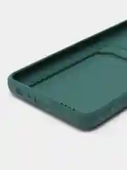Тёмно-зелёный силиконовый чехол для Samsung Galaxy A32 4G (Самсунг Галакси А32 4 джи), прозрачный